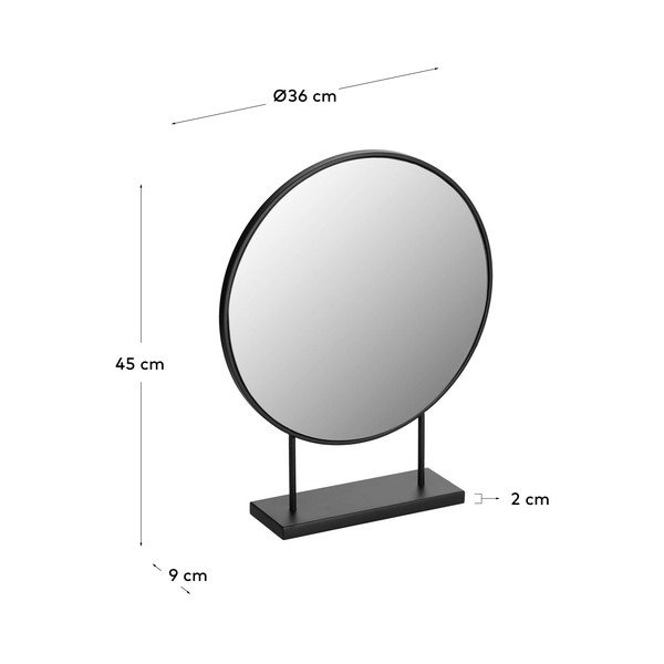 Lustro kosmetyczne 36x45 cm Libia – Kave Home-image-4
