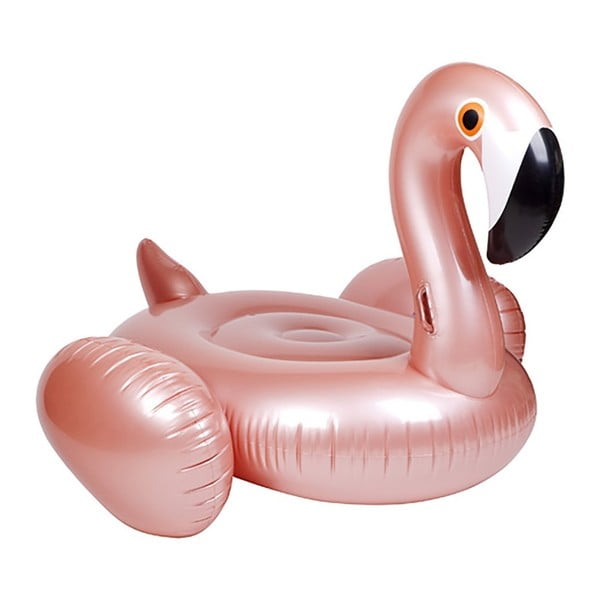 Dmuchany materac do wody Sunnylife Rose Gold Flamingo