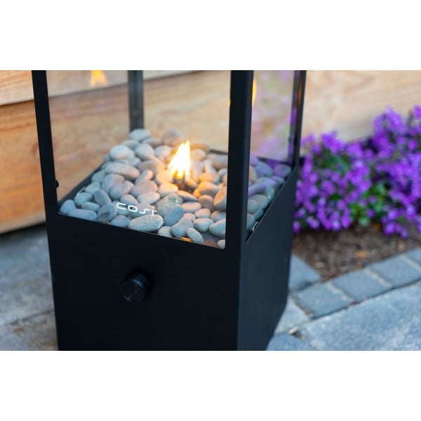 Czarna lampa gazowa Cosi Dome, wys. 45 cm-image-4