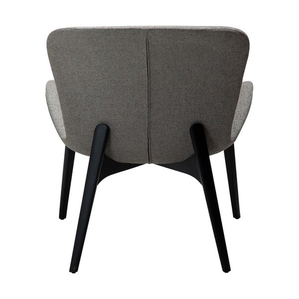 Szary fotel z materiału bouclé Paragon – DAN-FORM Denmark-image-4