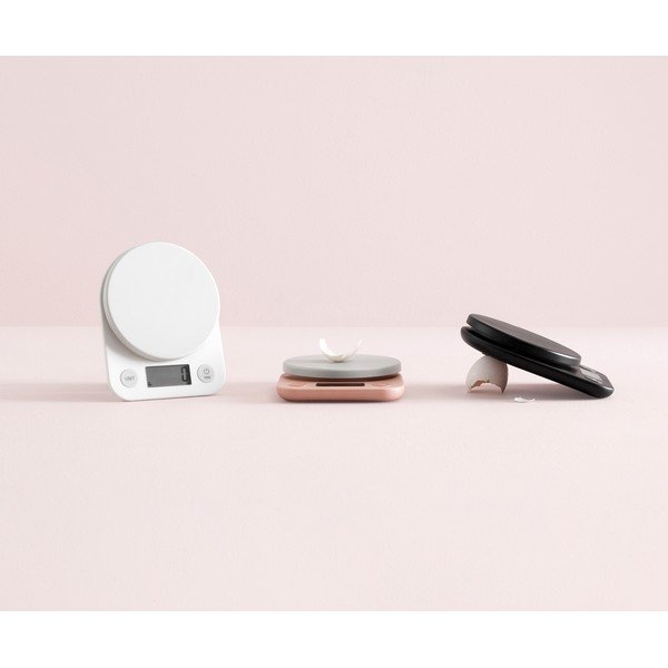 Czarna plastikowa cyfrowa waga kuchenna Foodie – RIG-TIG-image-1