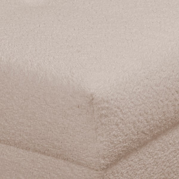 Beżowy puf z materiału bouclé Ariella – Ropez-image-4