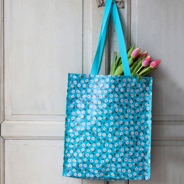 Niebieska torba na zakupy Rex London Daisy-image-1