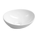 Biała umywalka ceramiczna Sapho, 42x34 cm