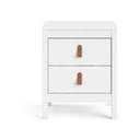 Biała szafka nocna Madrid – Tvilum