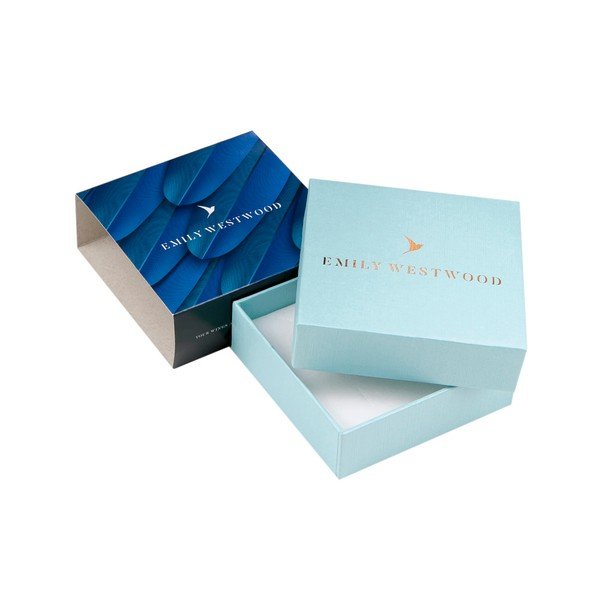 Damski łańcuszek ze stali nierdzewnej w złotym kolorze z perłą Emily Westwood-image-1