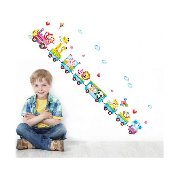 Naklejka ścienna Ambiance Train With Animals-image-2