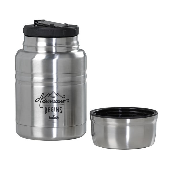 Termos na zupę z łyżką ze stali nierdzewnej Gentlemen's Hardware, 500 ml-image-1