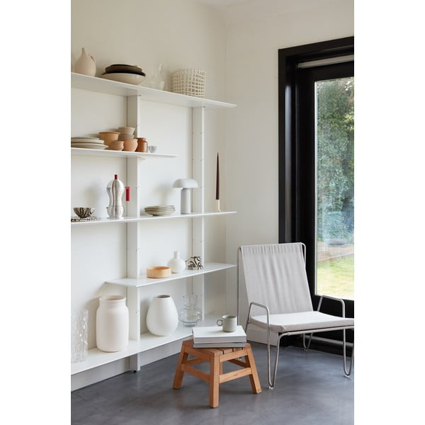 Biały regał Tenzo Bridge, szer. 162 cm-image-3