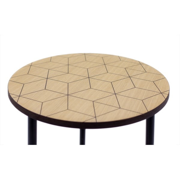 Stolik okrągły Woodman Arty Triangle 50-image-3