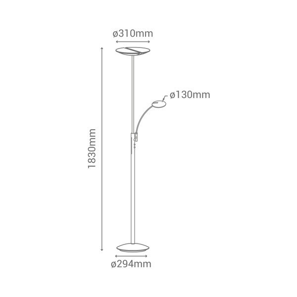 Lampa stojąca SULION Kahoy, wys. 183 cm-image-2