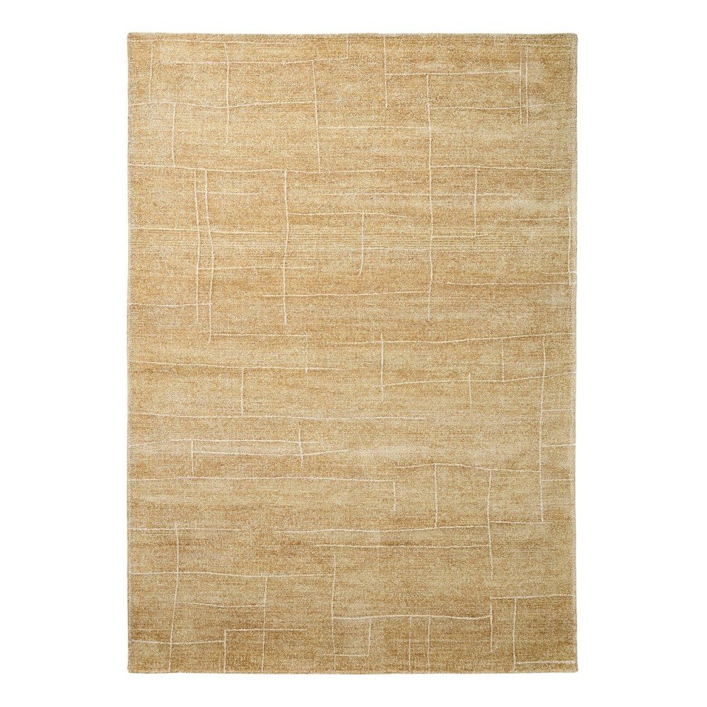 Musztardowy dywan tkany ręcznie 160x230 cm Eloda – Kave Home