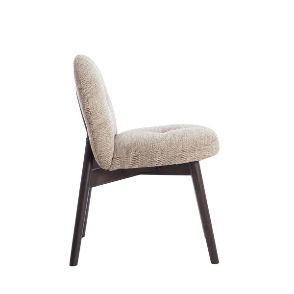 Beżowe tapicerowane fotele jadalniane zestaw 2 szt. Sinosa – Light & Living-image-2