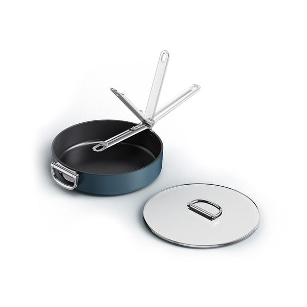 Patelnia z pokrywką i powłoką ceramiczną ø 28 cm Space – Joseph Joseph-image-3