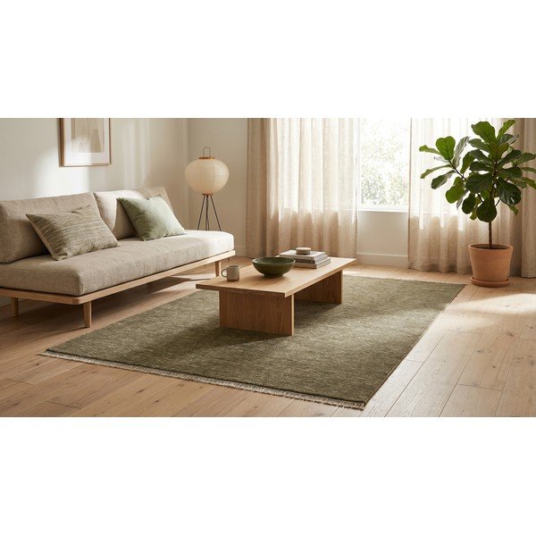 Ciemnozielony dywan 160x230 cm Puro – ESTE-image-3
