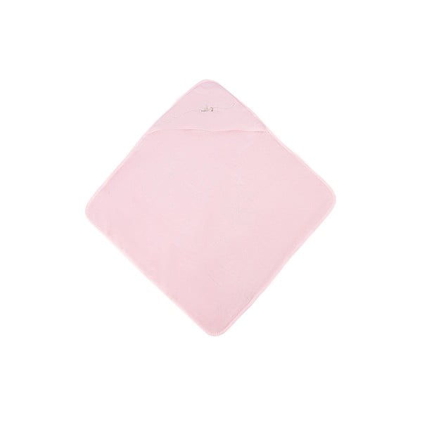 Różowy bawełniany otulacz 75x75 cm Bebemarin – Mijolnir
