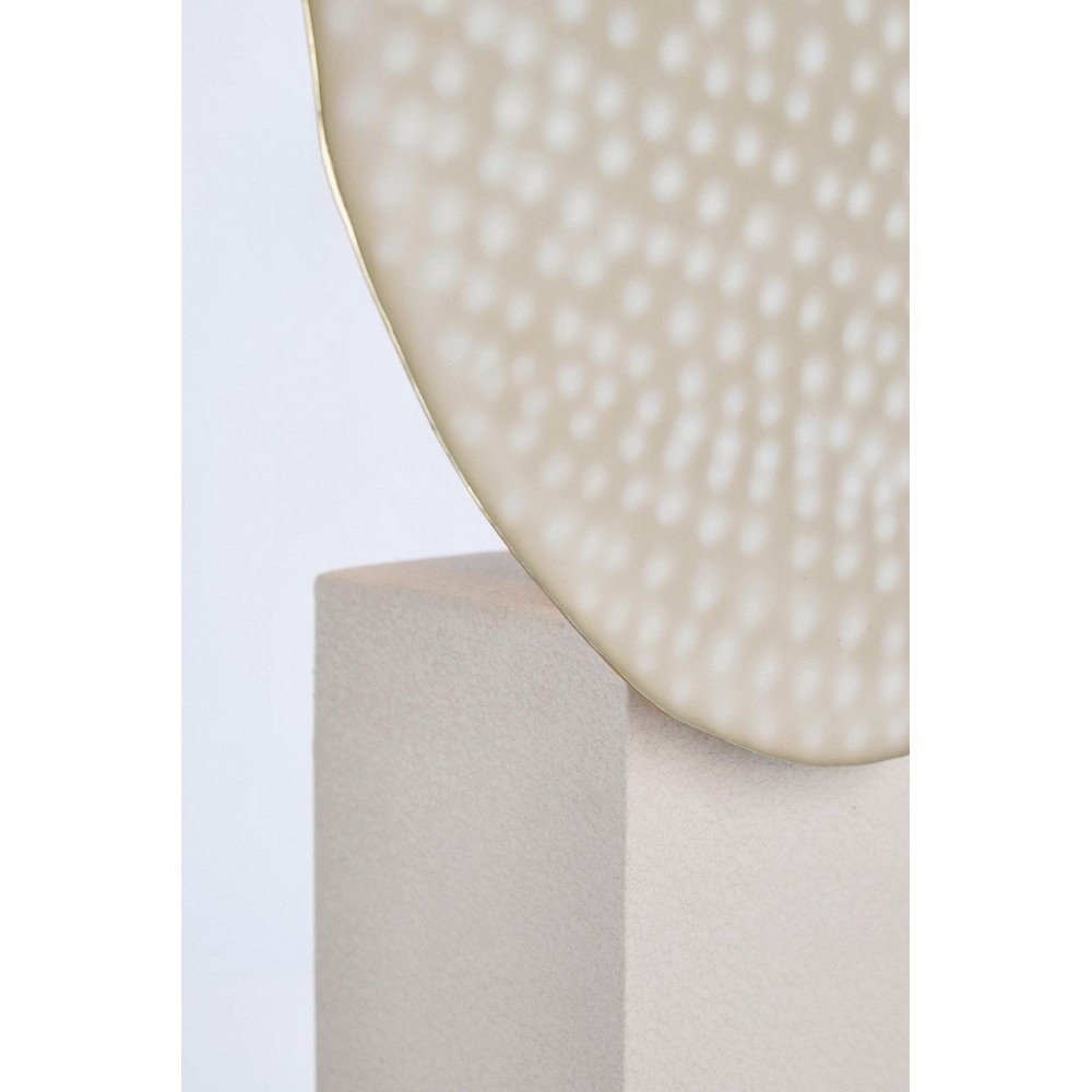Beżowa metalowa lampa stołowa z metalowym kloszem (wysokość 57 cm) Neev – Bizzotto (zdjęcie 3)