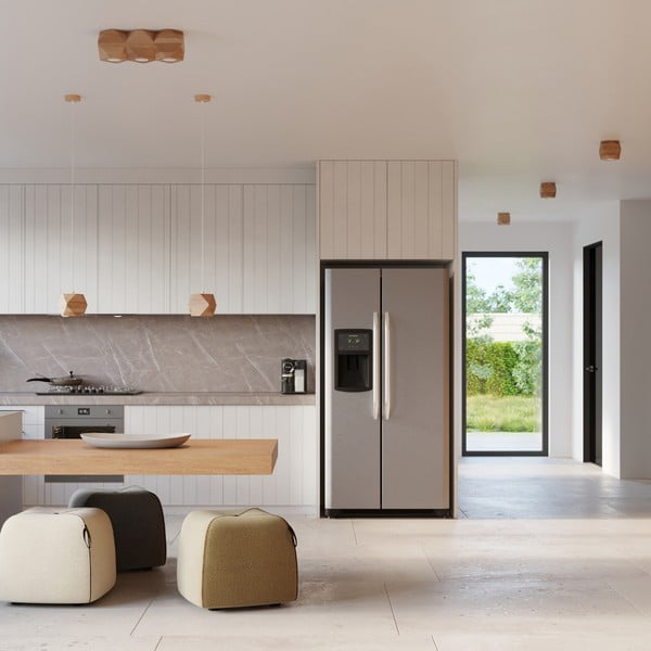 Lampa punktowa w naturalnym kolorze 12x12 cm Vige – Sollux-image-3