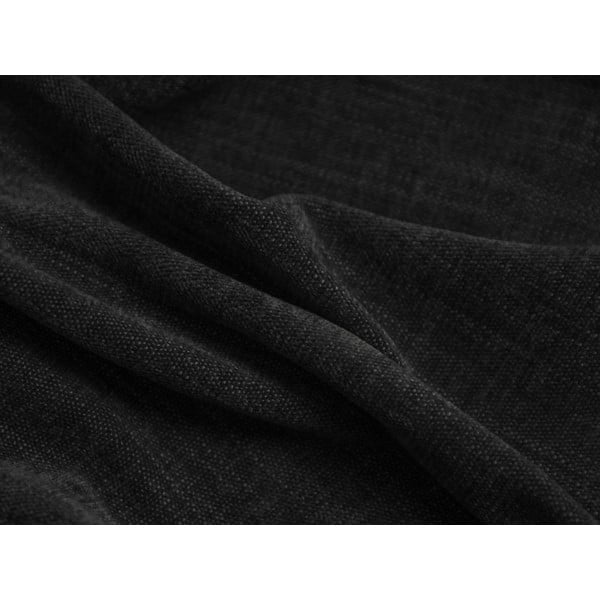 Czarny moduł sofy (moduł środkowy) Martina – Micadoni Home-image-1