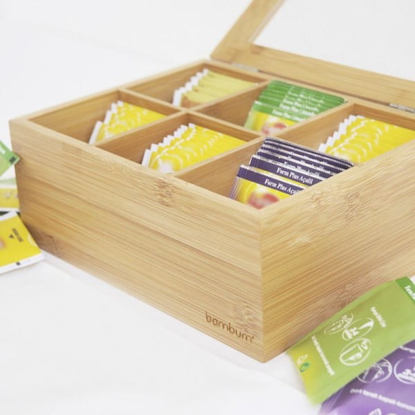 Bambusowe pudełko na herbaty Bambum Misto-image-3