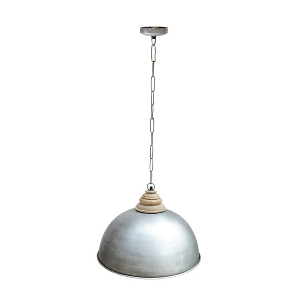 Lampa wisząca w kolorze srebra ø 52 cm – Antic Line