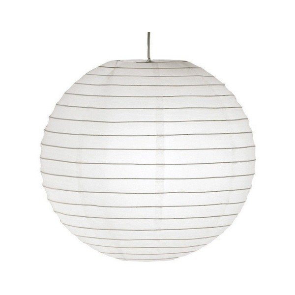 Biały abażur ø 40 cm Paper – Trio