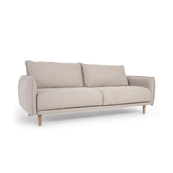 Beżowa sofa 210 cm Carlota − Kave Home-image-2