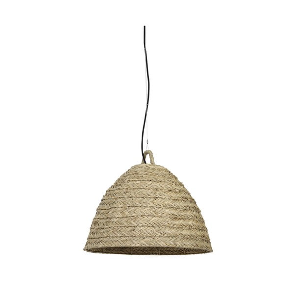 Lampa sufitowa z kloszem z trawy morskiej ø 45 cm Paeru – Light & Living