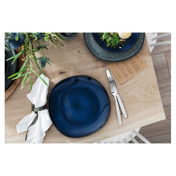 Zielono-szary kamionkowy talerz Villeroy & Boch Like Lave, ø 28 cm-image-3