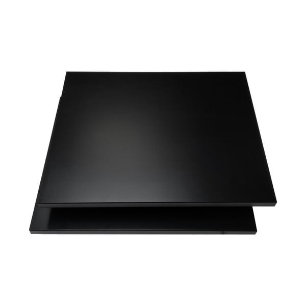 Czarne półki do modułowych systemów półek 2 szt. 32x27 cm Mistral Kubus – Hammel Furniture