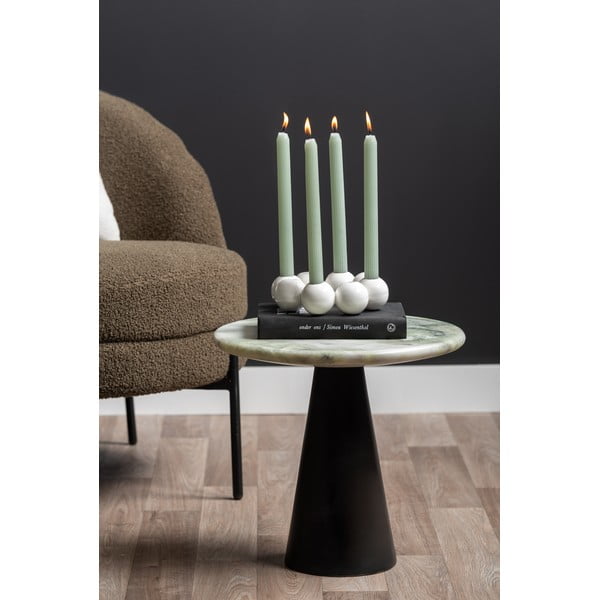 Marmurowy okrągły stolik ø 40 cm Force – Leitmotiv-image-3