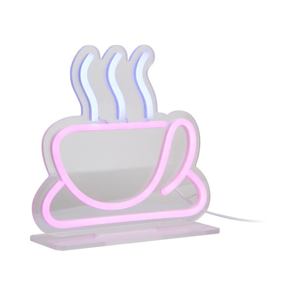 Różowy neon LED 5 W Coffee – Leitmotiv