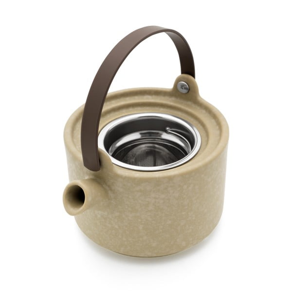 Beżowy kamionkowy serwis do herbaty Umea – Bredemeijer-image-1