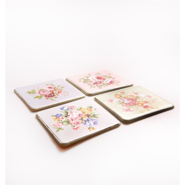 Zestaw 4 podstawek Sass & Belle Classic Rose-image-1