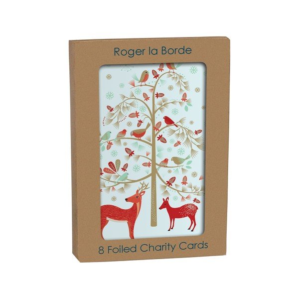 Kartki zestaw 8 szt. ze świątecznym motywem Christmas  – Roger la Borde-image-1