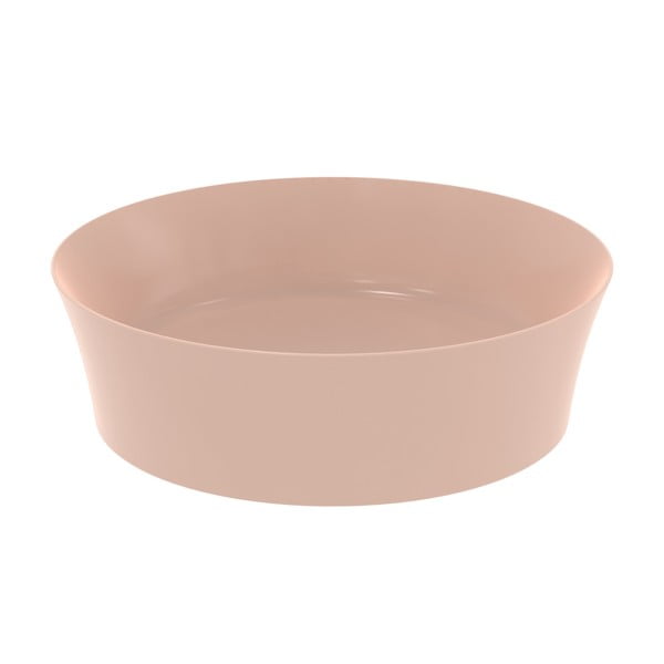 Jasnoróżowa ceramiczna okrągła umywalka ø 40 cm Ipalyss – Ideal Standard