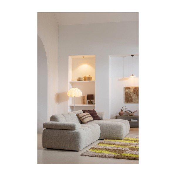 Szarobrązowa metalowa szafka pod TV 120x40x35 cm Teun – WOOOD-image-1