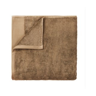 Brązowy ręcznik Blomus Riva, 140x70 cm