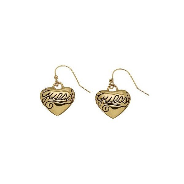 Kolczyki GUESS Gold Hearts