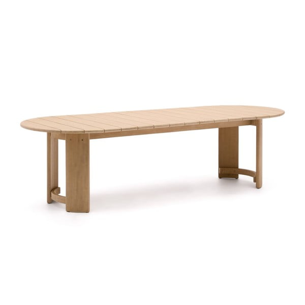 Stół z litego drewna eukaliptusowego 110x280 cm Xoriguer – Kave Home