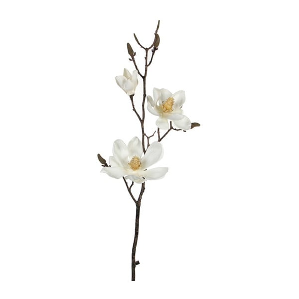 Sztuczny kwiat Magnolia Cream, 80 cm