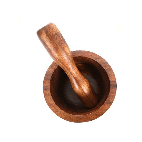 Moździerz z drewna akacjowego Premier Housewares Socorro-image-2