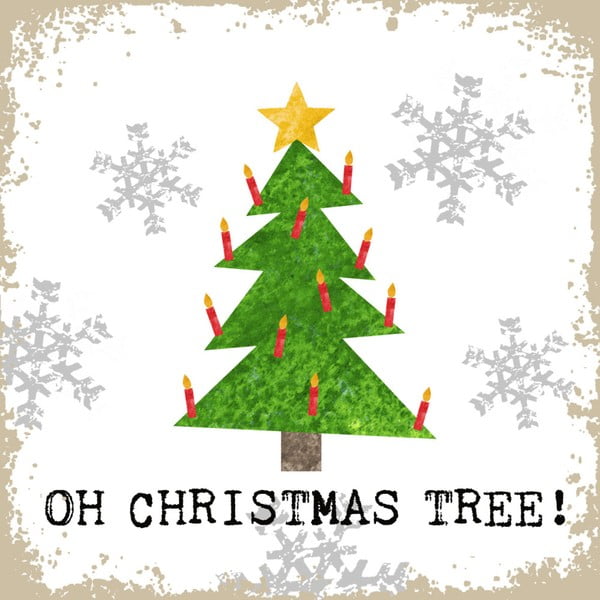 Opakowanie 20 serwetek papierowych ze świątecznym motywem PPD Oh Christmas Tree