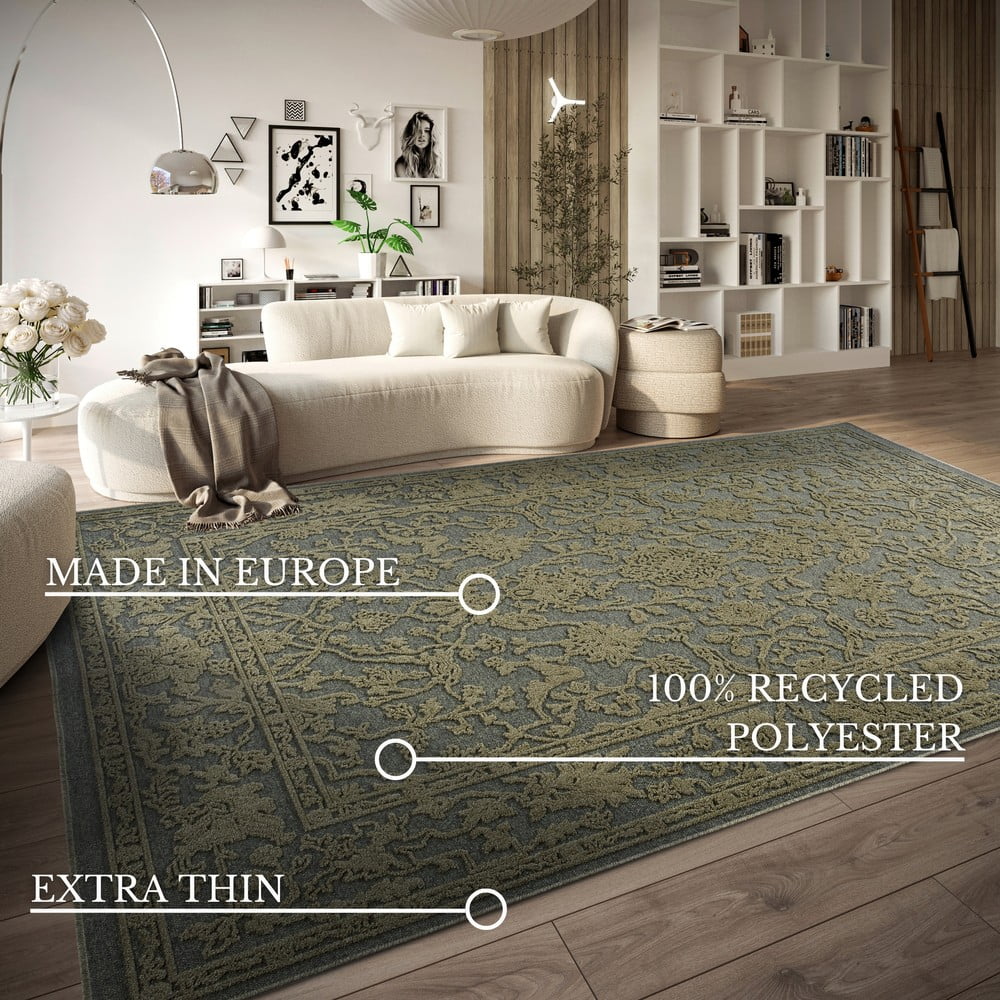 Zielony dywan z włókien z recyklingu 160x230 cm Ambroise – Villeroy&Boch (zdjęcie 10)