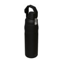Czarna butelka termiczna ze stali nierdzewnej 700 ml IceFlow™ Bottle Fast Flow Black – Stanley