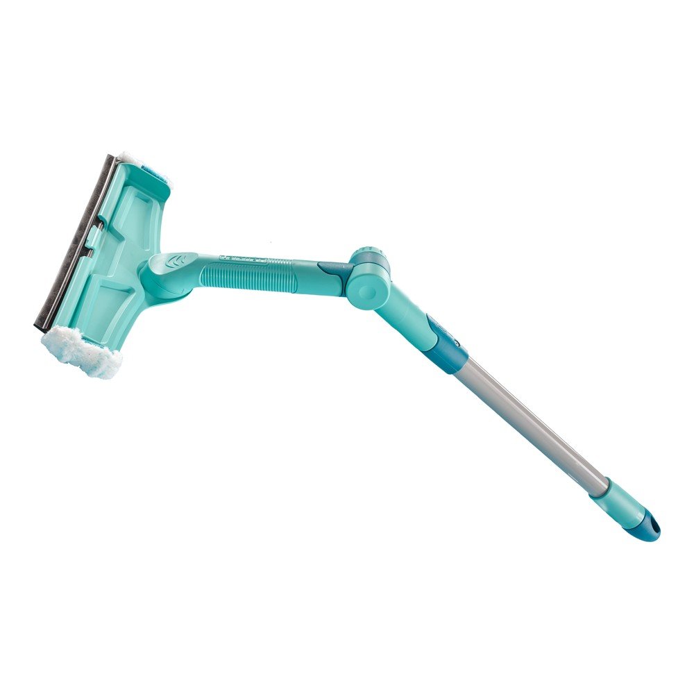 Zielona teleskopowa ściągaczka do szyb 71 cm 4in1 FlexReach – LEIFHEIT