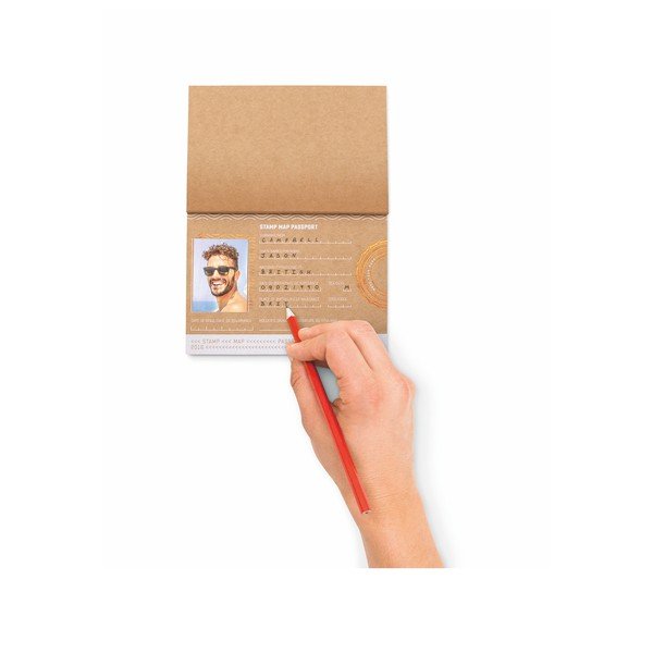 Zeszyt na pieczątki z podróży Luckies of London Stamp Passport-image-1