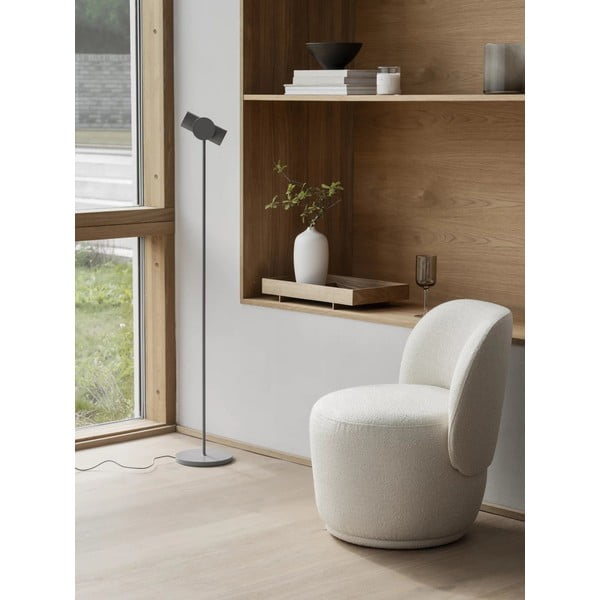 Szara lampa stojąca LED ze ściemniaczem (wysokość 130 cm) Stage – Blomus-image-2