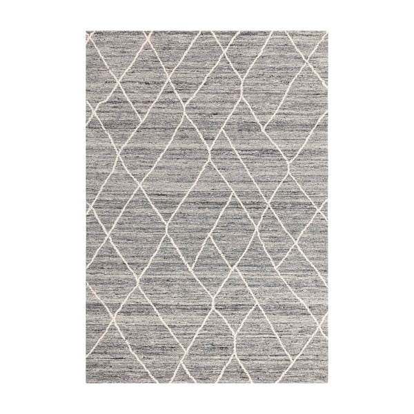 Szary dywan wełniany 200x290 cm Noah – Asiatic Carpets