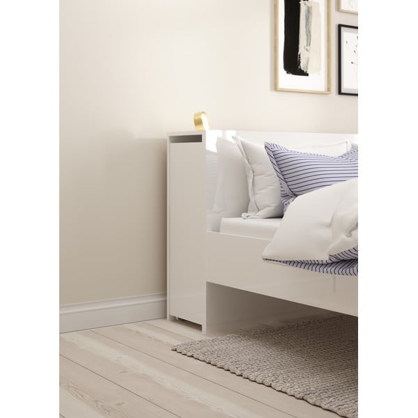 Biały zagłówek 165x80 cm Naia – Tvilum-image-1